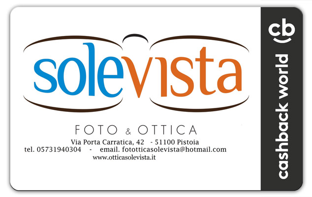 Cashback Ottica Solevista